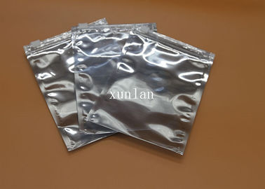 2 या 3 सीलिंग पक्षों के साथ एल्यूमिनियम प्लास्टिक ज़ीप्लॉक ईएसडी शील्डिंग बैग