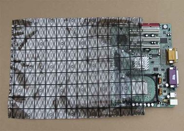 50 माइक धातुई फिल्म जिपलॉक स्टेटिक शील्डिंग बैग कस्टम डिजाइन / आकार
