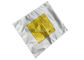 इलेक्ट्रॉनिक घटकों को मेल करने के लिए पीला लोगो एल्यूमिनियम फोइल बैग हीट सीलबंद