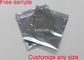 स्वनिर्धारित चमकदार एंटी स्टेटिक प्लास्टिक बैग कॉपरप्लेट प्रिंटिंग 2/3 सीलिंग साइड