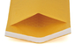 मजबूत चिपकने वाला पीला बुलबुला मेलर्स क्राफ्ट पेपर गद्देदार शिपिंग लिफाफे